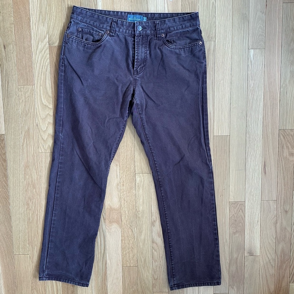 Men’s LLBean Signature brown pants, GUC